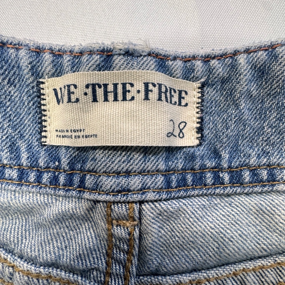 We The Free “Aster” High-Rise Straight Jeans - Size 28 - Picture 3 of 9